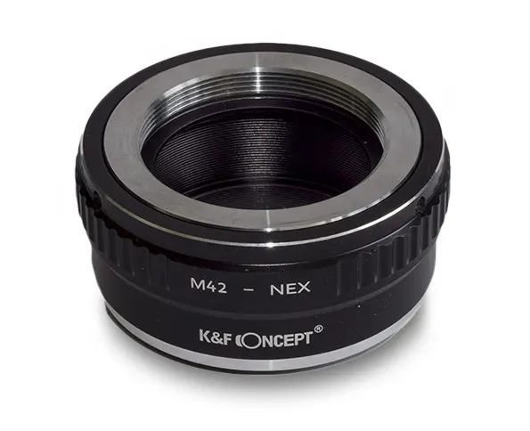 FotoKrr, Retusz i Szparowanie zdjęć, Manualne obiektywy jak zacząć, Adapter M42 Nex